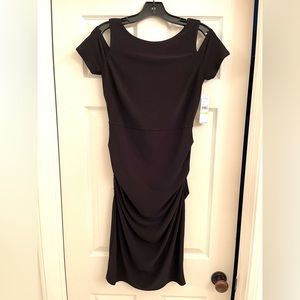 Black dress knee length from Laundry brand new size 4